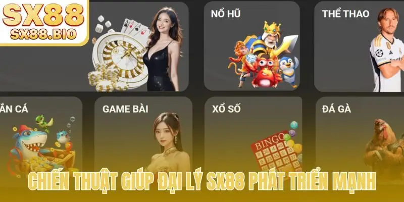 Chiến thuật giúp đại lý SX88 phát triển mạnh